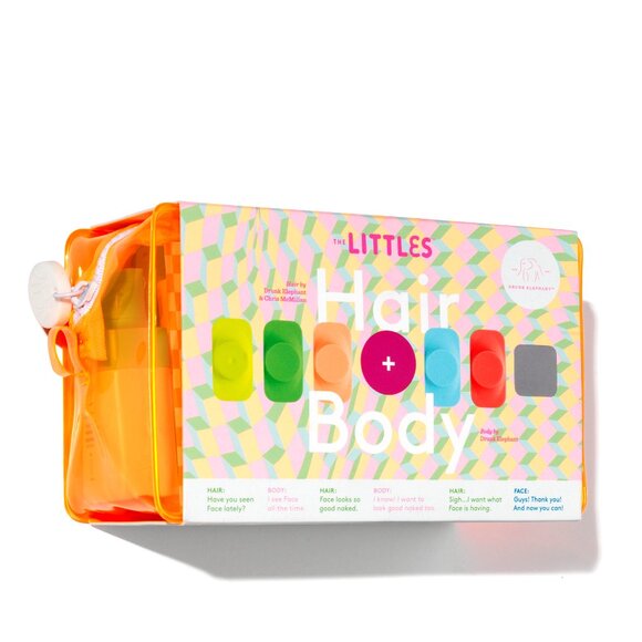 NEW Drunk Elephant The Littles HAIR & BODY 2.0 Kit with Travel Bag and Comb - Picture 3 of 3